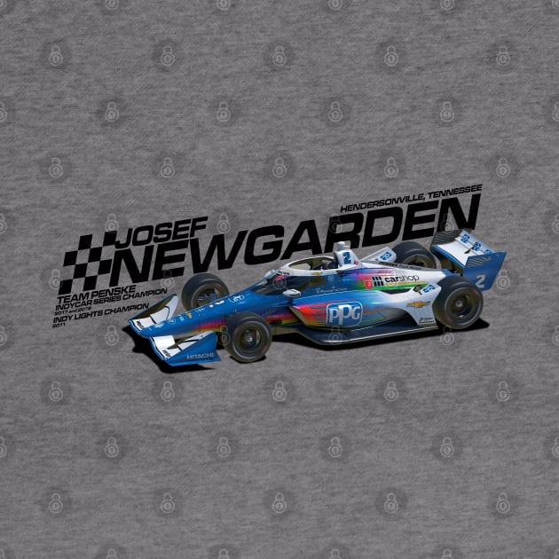 Josef Newgarden 2022 alt (black) by Sway Bar Designs